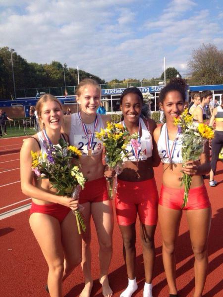 Nederlands kampioenen 4x400 meter