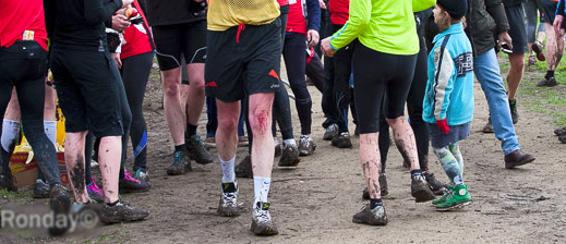 maar met modder en dorens (foto: Jan Ronday)