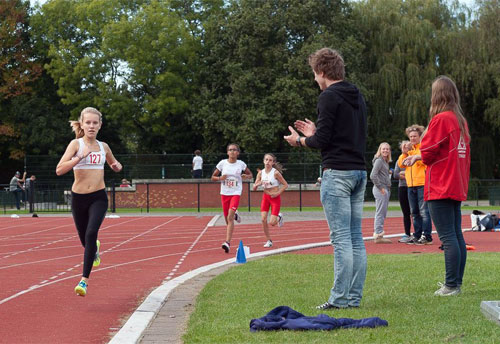 Noa Hoondert bij de Clubkampioenschappen oktober 2013 (foto: Boy Hazes)