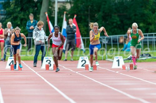 Naseya in baan 3 (foto: Ed Turk)