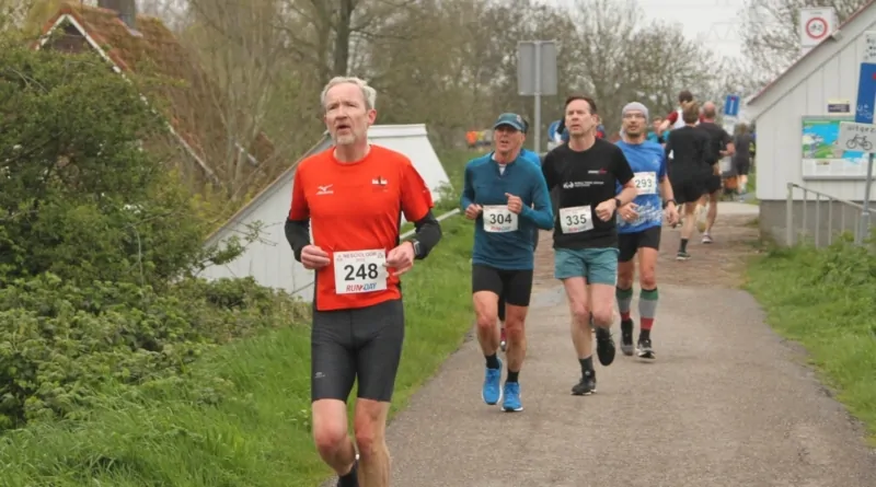 Erik Baijards in actie tijdens Nescioloop